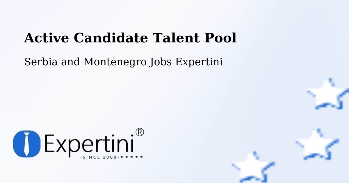 Active Candidate Talent Pool – Sutton - Serbia and Montenegro Jobs Expertini