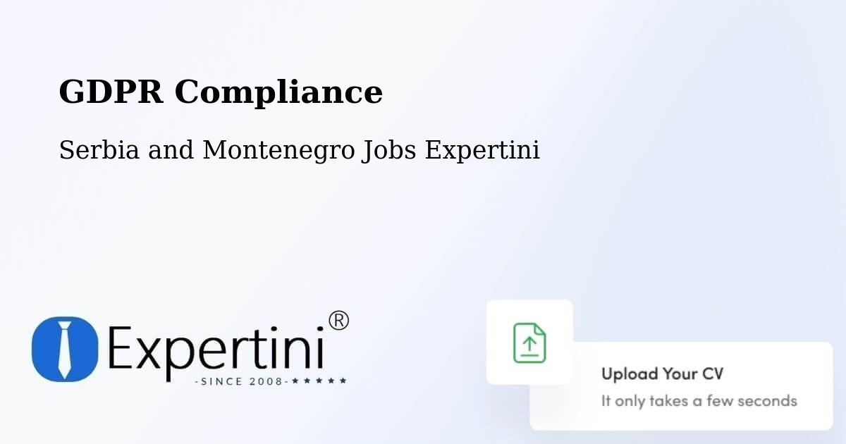 EU GDPR Compliance Statement – Sutton - Serbia and Montenegro Jobs Expertini