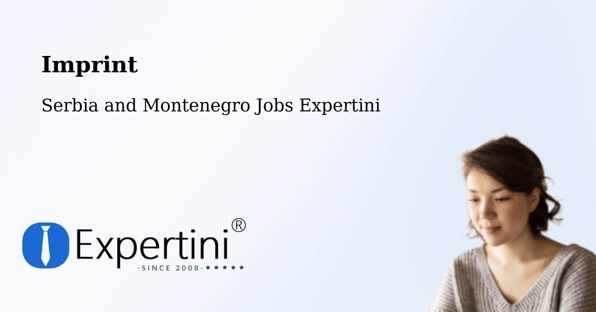 Imprint – Sutton - Serbia and Montenegro Jobs Expertini