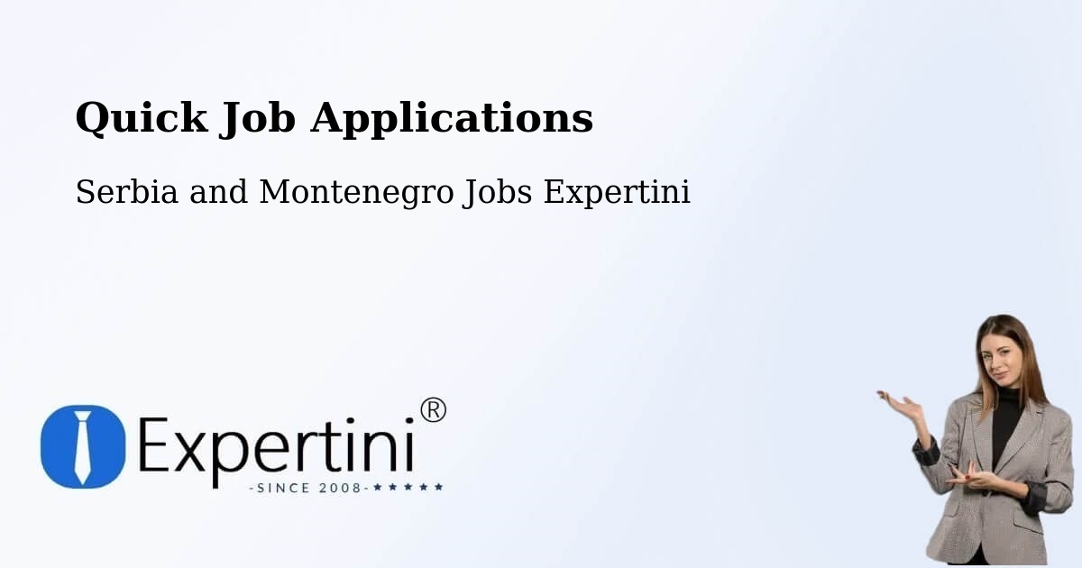 Quick Apply Feature – Sutton - Serbia and Montenegro Jobs Expertini