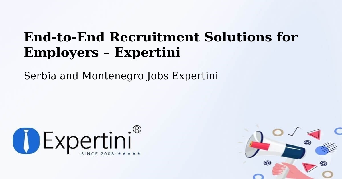 Recruitment Solutions for Employers – Sutton - Sutton, Serbia and Montenegro Jobs Expertini