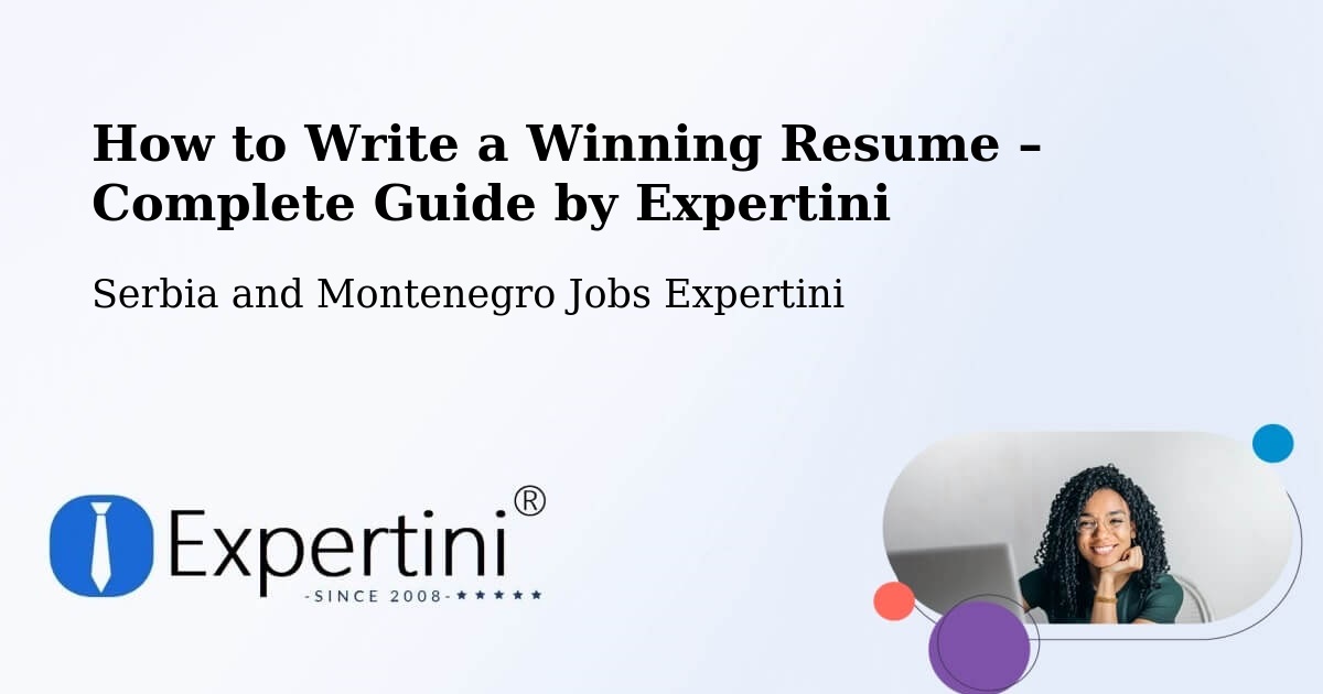 Resume Writing Guide for Job Seekers – Sutton - Sutton, Serbia and Montenegro Jobs Expertini